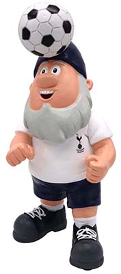 Spurs Gnome Heading a Ball Tottenham Hotspur Gnome