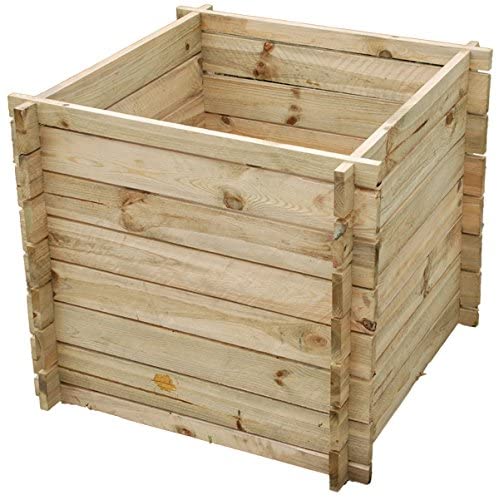 wooden small compost bin