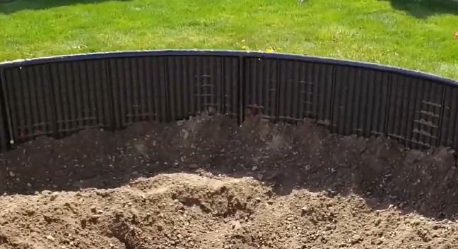 Buried Trampoline