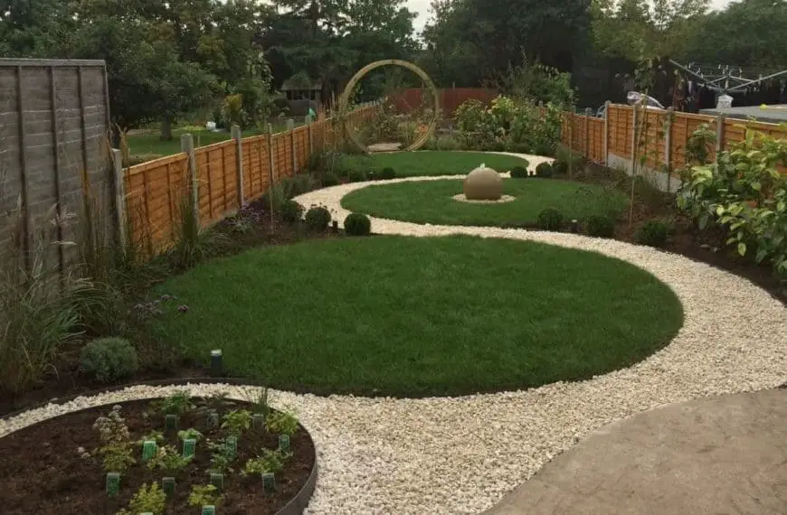 circular shapes garden design 2