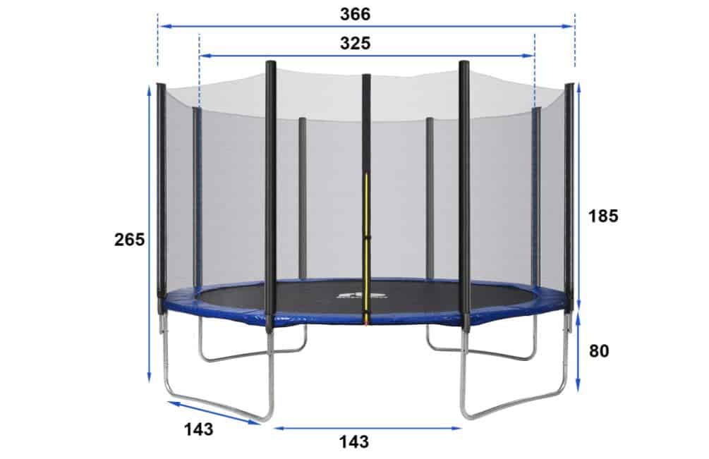 what size trampoline